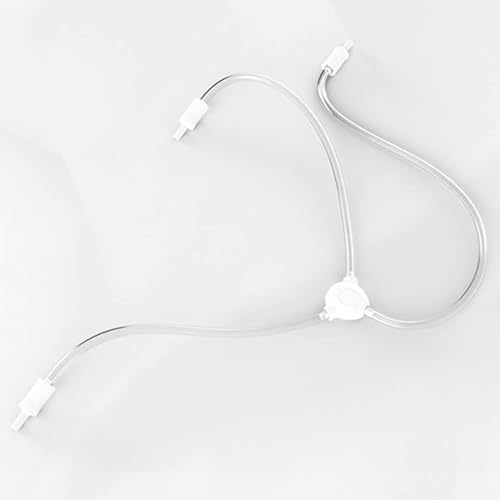 Hands Free Milk Collection Cups Parts Replacement, Spare Y-Shape Silicon Tubing
