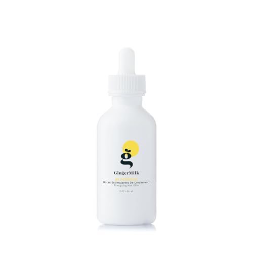 Ginger Root Extract | Growth Stimulating Drops and Hair Loss Control | Serum Vegan Energizing Hair Elixir | Be Powerful (2 fl oz)