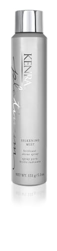 Kenra Platinum Silkening Mist | Brilliant Shine Spray | Smooths Flyaways, Detangles and Tames Frizz | Humidity Protection | All Hair Types