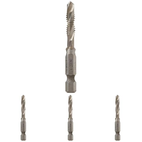 DEWALT Drill Tap, UNC, 1/4-Inch (DWADT1420) (Pack of 4)