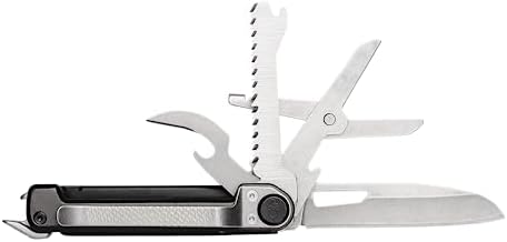 Gerber Gear Armbar Scout 7-in-1 Multi-tool - 2.5" Plain Edge Blade, Hammer, Scissor, Saw - EDC Gear and Equipment - Onyx
