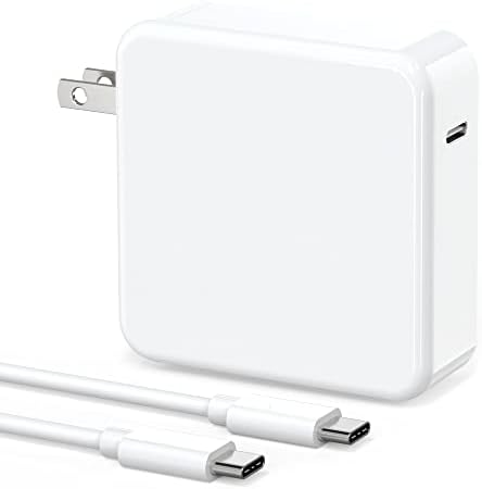 96W USB C Laptop Charger Power Adapter Replacement for Mac Book Pro 16, 15, 14, 13 inch 2023, 2022, 2021, 2020, 2019, 2018,mac Book air,IPad Pro, Fast Charging Type C Power Cord Supply