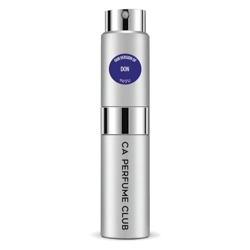 CA Perfume Impression of Don For Women & Men Fragrance Spray Bottle 0.27 Fl Oz/8ml