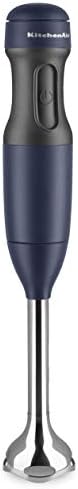 KitchenAid BPA-Free KHB1231IB 2-Speed Hand Blender, Ink Blue