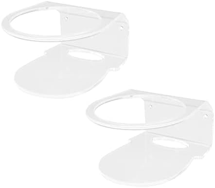 HOLACA Wall Mount for TP-Link Deco XE75/XE75Pro(AX5400) X15(AX1500) PX50 Mesh WiFi 6 System Simple and Sturdy Acrylic Wall Mount Holder Stand Bracket(2 Pack)