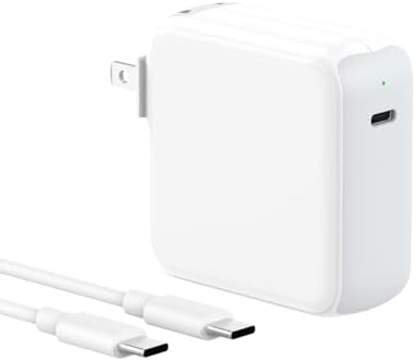 Charger for MacBook Air MacBook Pro 13 14 15 16 inch 2024 2023 2022 2021 2020, M1 M2 M3 M4 Laptop 70W USB C Power Adapter, iPad, LED, 6.6FT USB-C Cable, Charging as Fast as Original Quality