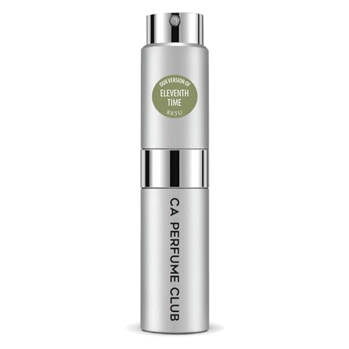 CA Perfume Impression of Eleventh Time For Women & Men Fragrance Spray Bottle 0.27 Fl Oz/8ml