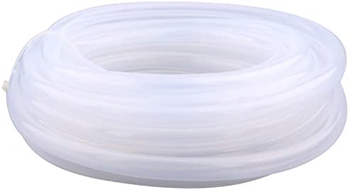 Food Grade Silicone Tubing - 3/8" ID x 1/2" OD, Pure Silicon Hose High Temp Home Brewing Winemaking, Pump Transfer, 8 Meters(26.25ft) Length