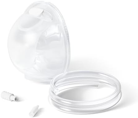 NCVI Hands-Free Breast Pump Collection Cups for 8122-3/8123/8787/8786, Wearable Breast Pump Cup for Leaking Milk, Original Breast Pump Replacement Accessoy, 5 oz/150ml