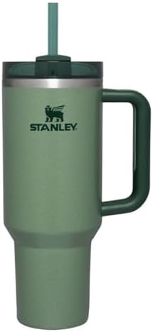 STANLEY THE QUENCHER H2.0 FLOWSTATE TUMBLER | 40 OZ HAMMERTONE GREEN LIMITED EDITION
