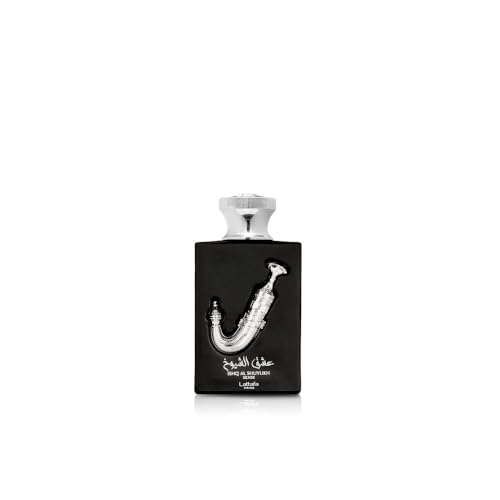 Lattafa Perfumes Ishq Al Shuyukh Silver for Unisex Eau de Parfum Spray, 3.4 Ounce