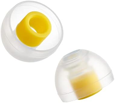 SpinFit CP100 for IEM - L - Patented Silicone Eartips for Replacement, Secure Fit and Supreme Comfort (2 Pairs) (for Nozzle Diameter from 4.5-5mm)