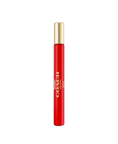 Coach Love Eau de Parfum Purse Spray - Long Lasting Fragrance with notes of Strawberry, Red Velvet Rose & Cedarwood - Floral & Fruity - 0.33 fl. oz.
