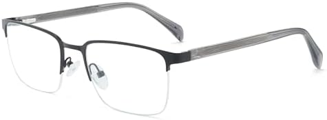 GUDVUE Blue Light Glasses for Men Rectangle Computer Glasses Gaming Eyeglasses