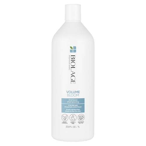Biolage Paraben & Silicone-Free Volume Bloom ShampoofFor Fine Hair - Lightweight Volume & Shine, Vegan