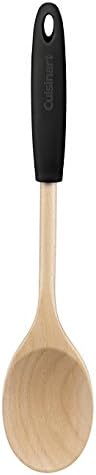 Cuisinart Silicone Beachwood Solid Spoon