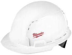 MILWAUKEE Front Brim Vented Hard Hat wit