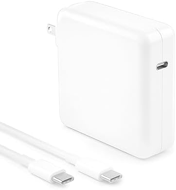 Mac Book Pro Charger - 118W USB C Charger Fast Charger Compatible with MacBook Pro, MacBook Air, M1 M2 M3 M4, iPad Pro, Samsung Galaxy and All USB-C Devices, 6.6ft USB C to C Cable