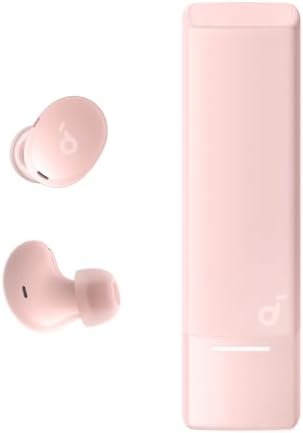 Soundcore A30i by Anker, Smart Noise Cancelling Earbuds, Lipstick-Shaped Stylish Design, Tiny, Lightweight Comfort, Clear Sound, IP54, 15H Playtime in ANC Mode, Wireless Earbuds, Bluetooth 5.4