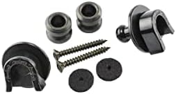 Fender Strap Locks and Buttons, Black (2)