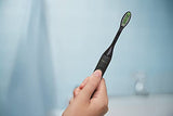 Philips One by Sonicare Rechargeable Toothbrush, Brush Head Bundle, Shadow Black, BD3001/AZ