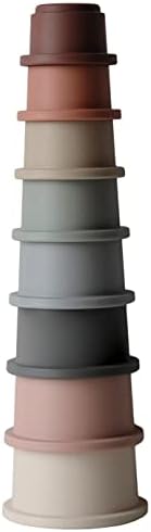 mushie Stacking Cups Toy | Made in Denmark (Original)