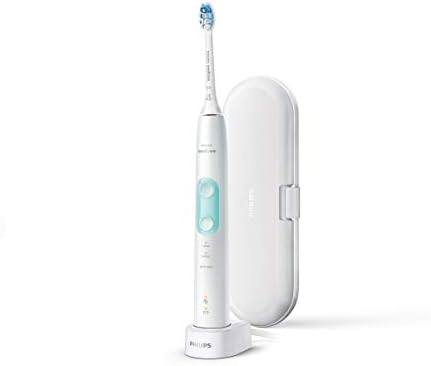 Philips Sonicare ProtectiveClean 5100 Electric Rechargeable Electric Power Toothbrush, Gum Health, Frustration Free Packaging, White, HX6857/32