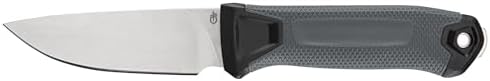 Gerber Gear StrongArm - Fixed Blade, Full Tang Knife - Camping Knife with Multiple Carry Options - Grey, Plain Edge