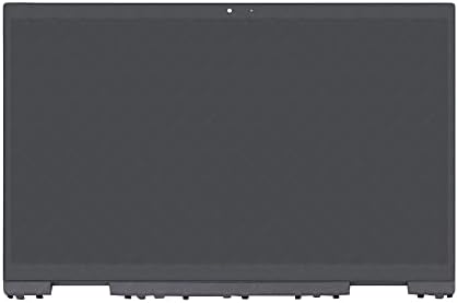 LCDOLED Replacement for HP Pavilion x360 14-dy 14-dy0xxx 14-dy1xxx 14m-dy0xxx 14m-dy1xxx 14-dy0000 14-dy1000 14.0 inches WXGA 1366x768 LCD Display Touch Screen Digitizer Assembly with Bezel