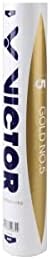 VICTOR Gold No 5 Feather Badminton Duck Feather Shuttlecock (Speed 77)