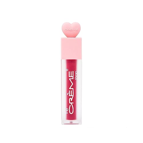 The Creme Shop's Ultra-Moisturizing, 12HR+ Long-Lasting Glossy Lip Stain - Sunflower Seed Oil & Glycerin Infused for Soft, Hydrated Lips – NEW FLAME