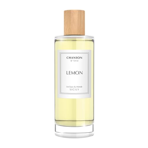 Chanson Lemon Eau de Toilette 3.4 fl oz (Pack of 1), Notes of Lemon, Orange Blossom, and Cedar, Women's Fragrance, Long Lasting, Everyday Fragrance, Travel Size