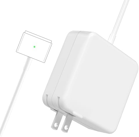 Mac Book Pro Charger - 60W Magnetic T-Tip Power Adapter for Mac Book Pro/Air 13-inch Universal Laptop Charger with Retina Display (After 2012)