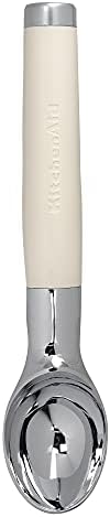 KitchenAid Ice Cream Scoop, Dishwasher Safe Kitchen Gadget – Almond Cream