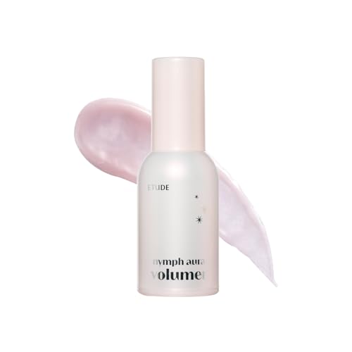 ETUDE Nymph Aura Volumer 24g (0.81Fl Oz) | Face Primer, Body Primer, Hydrating Radiant Cream, Restoring Makeup, Glow & Shiny Makeup Base, Smooth & Flawless Skin, Natural Finish, Korean Makeup