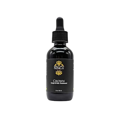 826 & Co. CROWN Rosemary Mint Scalp Serum. 5% Alfalfa 3% Redensyl. Hair Growth l Hair Loss l Hair Density l Calm Hydrated Scalp 2oz