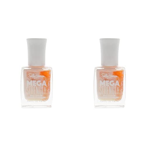 Sally Hansen Mega Strength, Rule the World, 0.4 Fl Oz (Pack of 2)