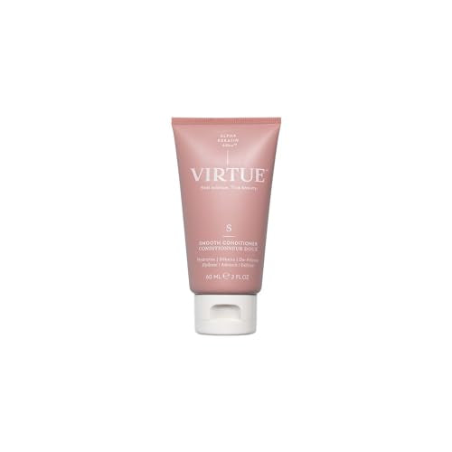 Virtue Smooth Conditioner for Frizz Control for Curly Hair, Sulfate Free, Safe for All Hair Types, Color Safe
