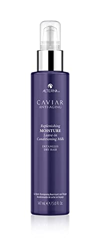 Alterna Haircare CAVIAR Anti-Aging Replenishing Moisture Leave-in Conditioning Milk, 5 Fl Oz | Detangles Dry Hair | Sulfate Free, Paraben Free