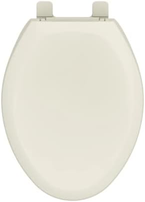 Gerber Toilet Seat Slow Close, Elongated Toilet Seat with Cover G009921309, Biscuit