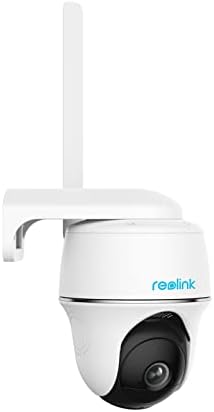 REOLINK Pan Tilt 4G LTE Cellular Security Camera Outdoor Wireless Go PT Plus, 2K HD Night Vision, 2-Way Talk, Smart PIR Motion Detection, No WiFi, No Wires (Renewed)