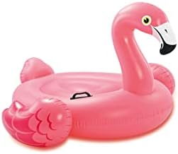 INTEX Pink Flamingo Inflatable Pool Float: Animal Pool Toy For Kids – 2 Heavy-Duty Handles – 88lb Weight Capacity – 70" x 53" – For Ages 3+