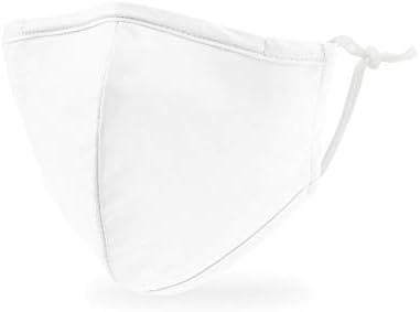 WEDDINGSTAR 3-Ply Kid's Washable Cloth Face Mask Reusable and Adjustable with Filter Pocket