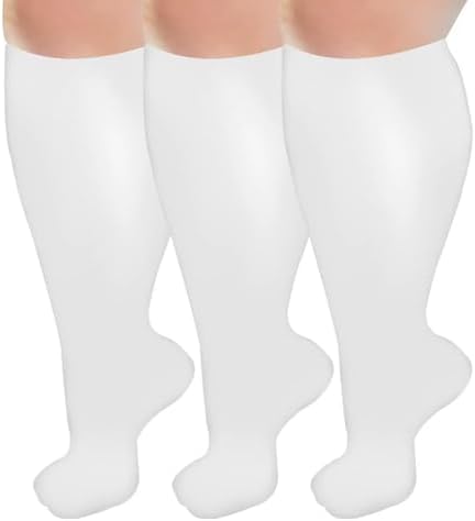 Everstride Compression Socks Women Plus Size, 2025 Compression Socks for Women Wide Calf, Everstride Socks
