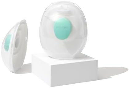 Willow Go Pump Reusable Breast Milk Containers, 2 Ct, Holds 5 oz. Per Container, Breastfeeding Essential for The Willow Go Wearable Breast Pump, Hands-Free Pumping