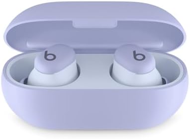 Beats Solo Buds - Wireless Bluetooth Earbuds | 18 Hours of Battery Life | Apple & Android Compatibility | Built-in Microphone Arctic Purple - (Renewed)