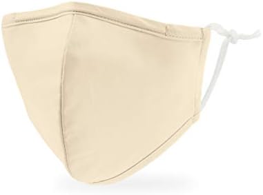 WEDDINGSTAR 3-Ply Kid's Washable Cloth Face Mask Reusable and Adjustable with Filter Pocket