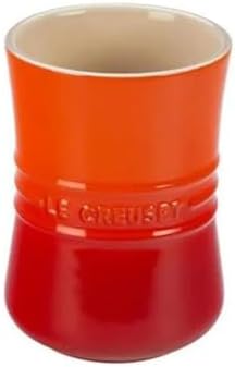 Le Creuset Stoneware Utensil Crock, 1 qt., Cerise