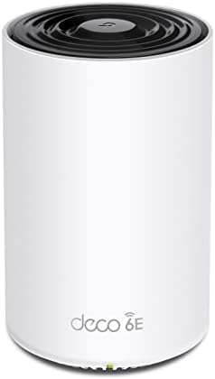 TP-Link Deco AXE5400 Tri-Band WiFi 6E Mesh System(Deco XE75) - Covers up to 2900 Sq.Ft, Replaces WiFi Router and Extender, AI-Driven Mesh, New 6GHz Band, 1-Pack (Renewed)