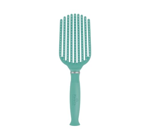 KareCo Tangle Buster Brush, Detangler for All Hair Types, Green Color